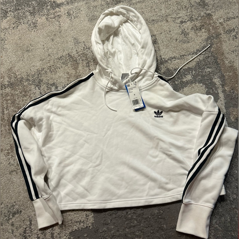 Cropped Adidas Hoodie